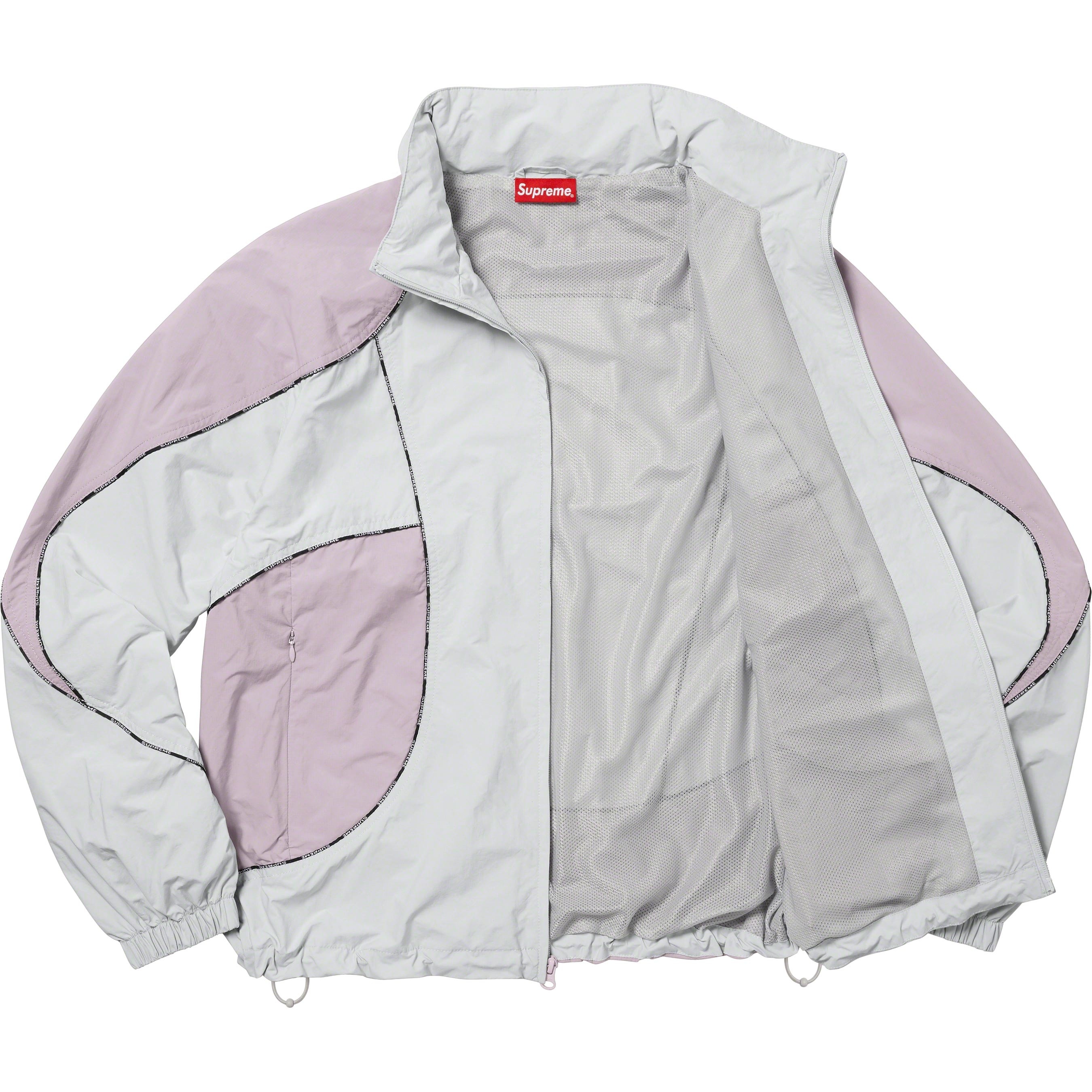 Logo Piping Hooded Track Jacket view 18